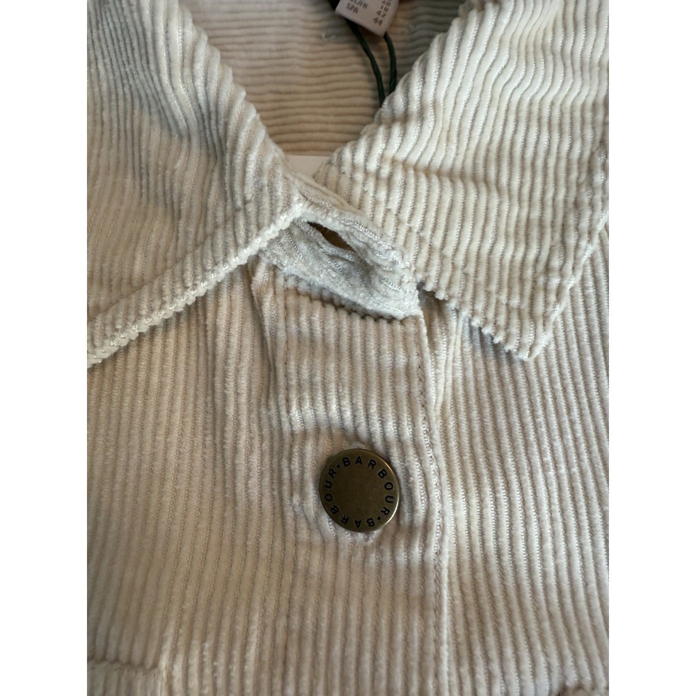 Barbour Women's Anya Corduroy Shirt/Jacket Sz 10 NWT - Picture 8 of 13